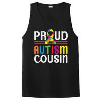 IM A Proud Autism Cousin Autism Awareness PosiCharge Competitor Tank