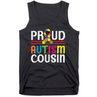 IM A Proud Autism Cousin Autism Awareness Tank Top