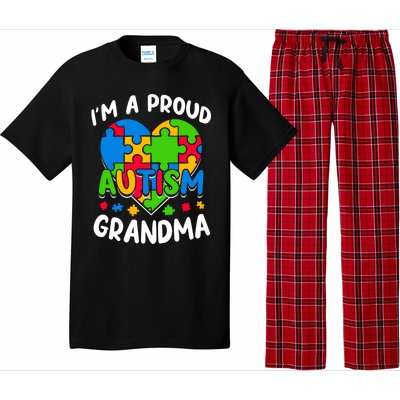 I'm A Proud Autism Grandma Awareness Gift Pajama Set