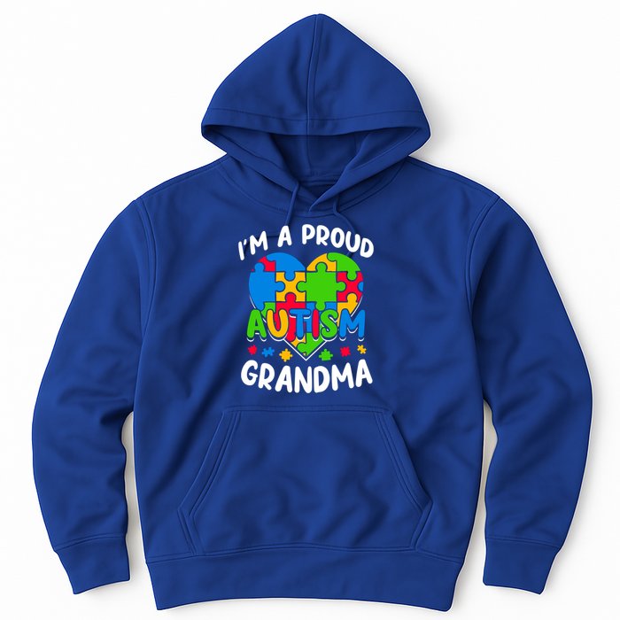 I'm A Proud Autism Grandma Awareness Gift Hoodie