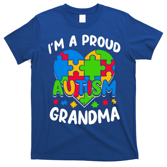 I'm A Proud Autism Grandma Awareness Gift T-Shirt