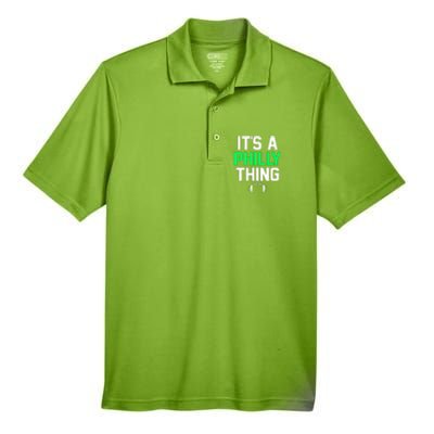 It's A Philly Thing Its A Philly Thing Philadelphia Men's Origin Performance Pique Polo