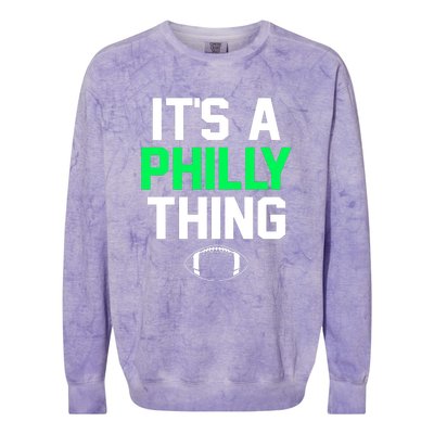 It's A Philly Thing Its A Philly Thing Philadelphia Colorblast Crewneck Sweatshirt