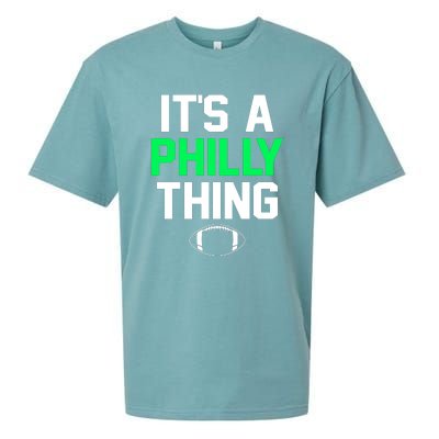 It's A Philly Thing Its A Philly Thing Philadelphia Sueded Cloud Jersey T-Shirt