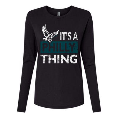 Its A Philly Thing Philadelphia Fan Funny Football Fan Womens Cotton Relaxed Long Sleeve T-Shirt