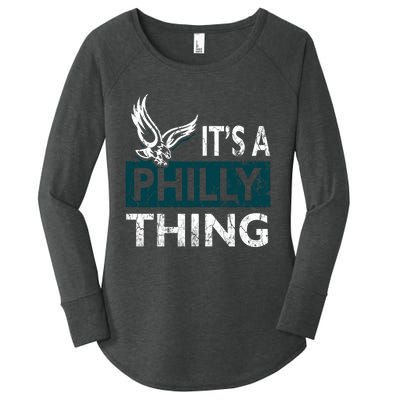 Its A Philly Thing Philadelphia Fan Funny Football Fan Women's Perfect Tri Tunic Long Sleeve Shirt