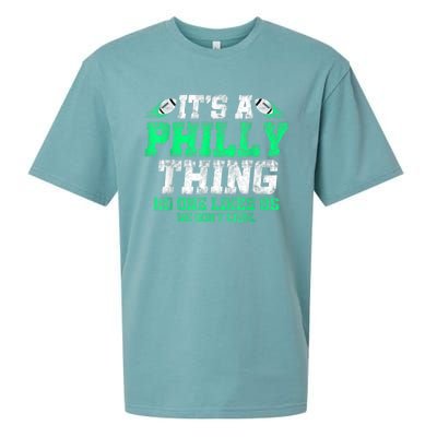 It's A Philly Thing Its A Philadelphia Thing Fan Sueded Cloud Jersey T-Shirt