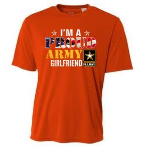 I'm A Proud Army Friend American Flag Military Veteran Gift Cooling Performance Crew T-Shirt