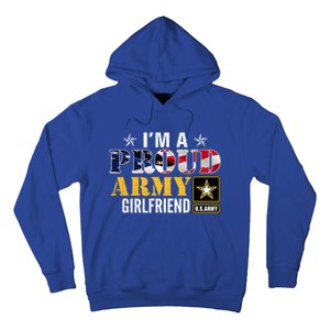 I'm A Proud Army Friend American Flag Military Veteran Gift Hoodie