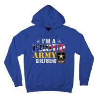 I'm A Proud Army Friend American Flag Military Veteran Gift Hoodie