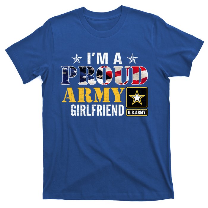 I'm A Proud Army Friend American Flag Military Veteran Gift T-Shirt