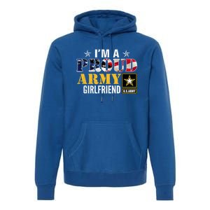 I'm A Proud Army Friend American Flag Military Veteran Gift Premium Hoodie