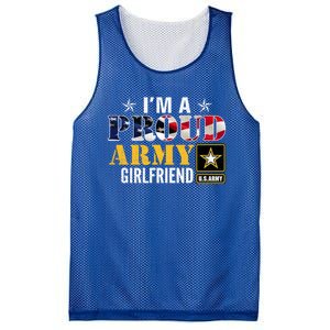 I'm A Proud Army Friend American Flag Military Veteran Gift Mesh Reversible Basketball Jersey Tank