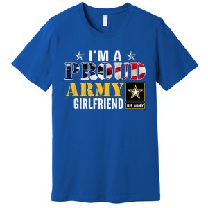 I'm A Proud Army Friend American Flag Military Veteran Gift Premium T-Shirt