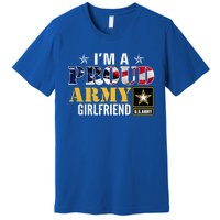 I'm A Proud Army Friend American Flag Military Veteran Gift Premium T-Shirt