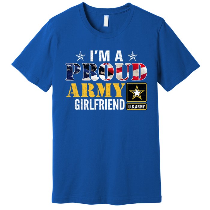 I'm A Proud Army Friend American Flag Military Veteran Gift Premium T-Shirt