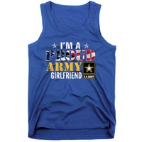 I'm A Proud Army Friend American Flag Military Veteran Gift Tank Top