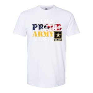 I'm A Proud Army Friend American Flag Military Veteran Gift Softstyle CVC T-Shirt