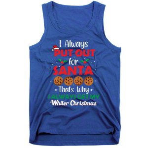 I Always Put Out For Santa Naughty Christmas Cookie Baking Gift Tank Top