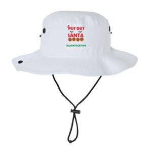 I Always Put Out For Santa Naughty Christmas Cookie Baking Gift Legacy Cool Fit Booney Bucket Hat