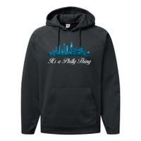 It's A Philly Thing Its A Philly Thing Philadelphia Football Performance Fleece Hoodie