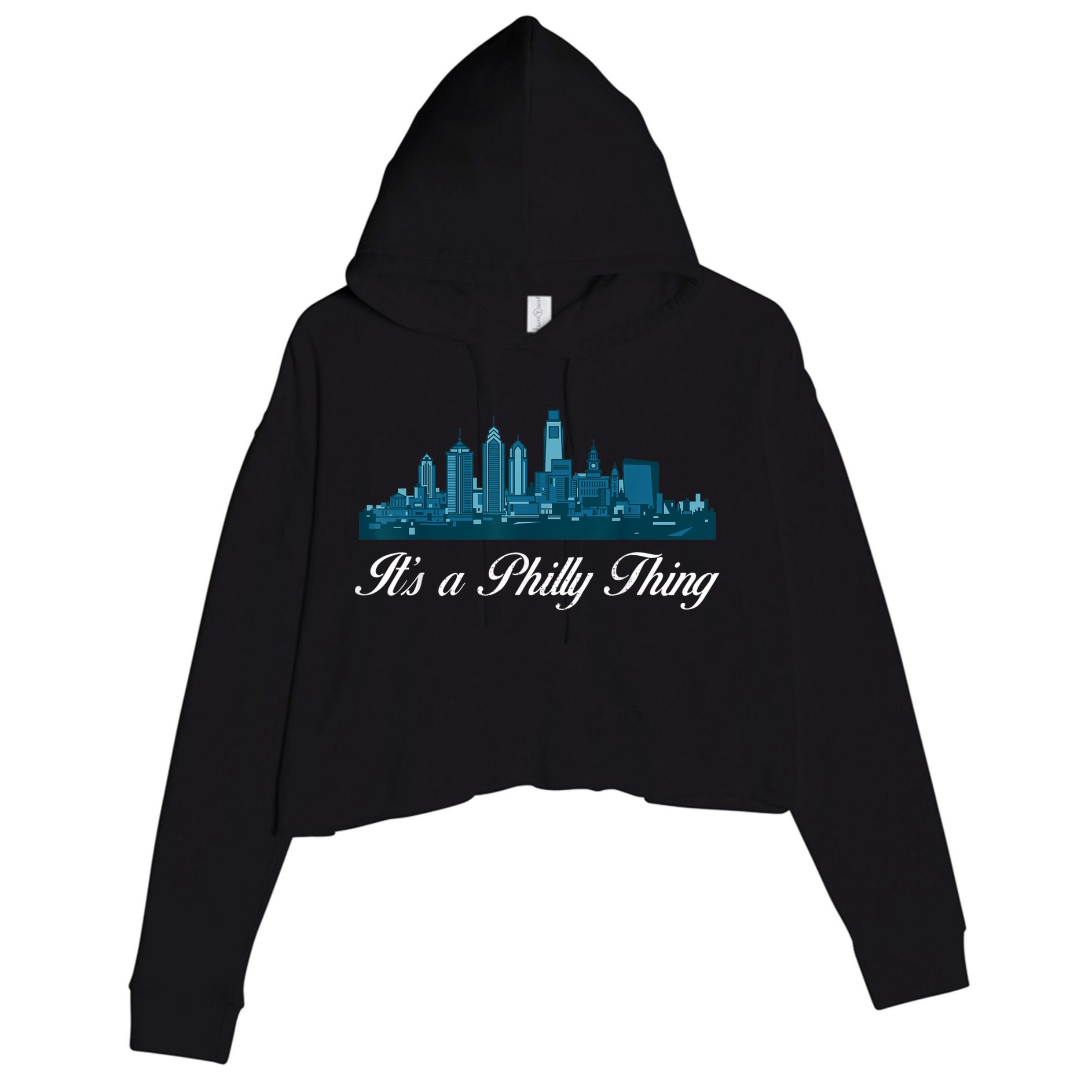 It's A Philly Thing Its A Philly Thing Philadelphia Football Crop Fleece Hoodie