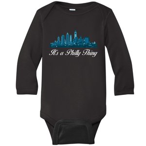 It's A Philly Thing Its A Philly Thing Philadelphia Football Baby Long Sleeve Bodysuit