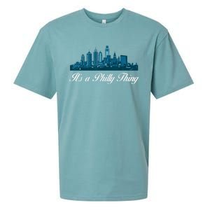 It's A Philly Thing Its A Philly Thing Philadelphia Football Sueded Cloud Jersey T-Shirt