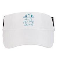Its A Philly Thing Adult Drive Performance Visor