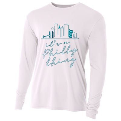 Its A Philly Thing Cooling Performance Long Sleeve Crew