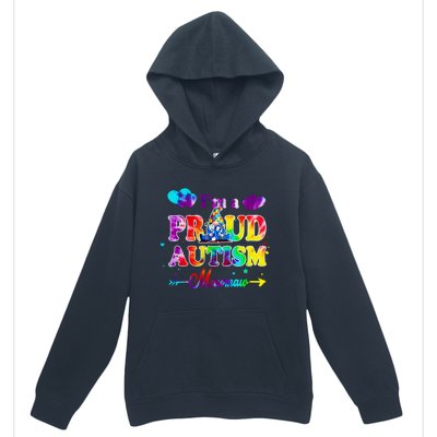 I'm A Proud Autism Mawmaw Tie Dye Gnome Gift Urban Pullover Hoodie