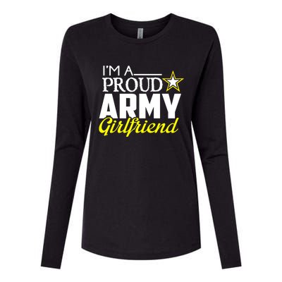 I'm A Proud Army Friend Design Military Friend Gift Womens Cotton Relaxed Long Sleeve T-Shirt