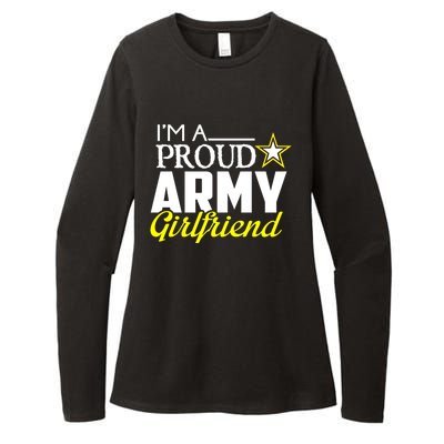 I'm A Proud Army Friend Design Military Friend Gift Womens CVC Long Sleeve Shirt