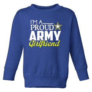 I'm A Proud Army Friend Design Military Friend Gift Toddler Sweatshirt