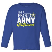 I'm A Proud Army Friend Design Military Friend Gift Toddler Long Sleeve Shirt