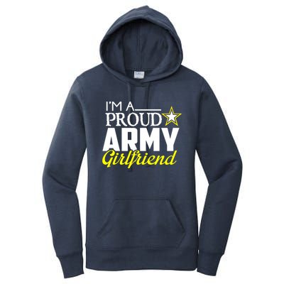 I'm A Proud Army Friend Design Military Friend Gift Women's Pullover Hoodie