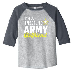 I'm A Proud Army Friend Design Military Friend Gift Toddler Fine Jersey T-Shirt