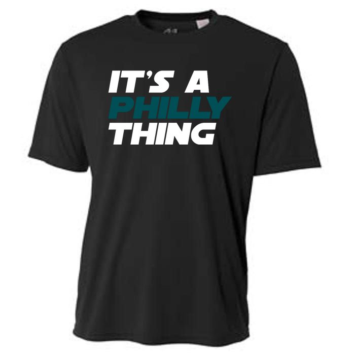 It's A Philly Thing Philadelphia Football Fan Cooling Performance Crew T-Shirt