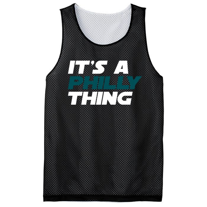 It's A Philly Thing Philadelphia Football Fan Mesh Reversible Basketball Jersey Tank