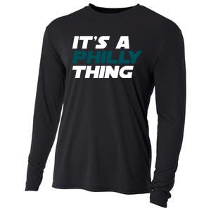 It's A Philly Thing Philadelphia Football Fan Cooling Performance Long Sleeve Crew