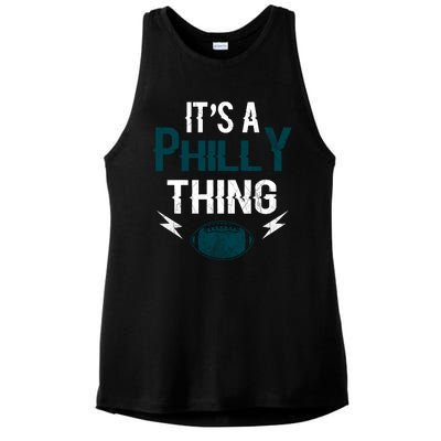 IT'S A PHILLY THING It's A Philadelphia Thing Fan Ladies PosiCharge Tri-Blend Wicking Tank