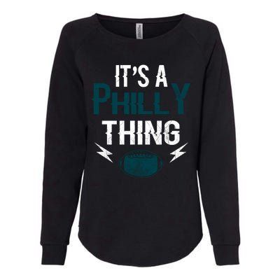 IT'S A PHILLY THING It's A Philadelphia Thing Fan Womens California Wash Sweatshirt