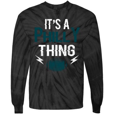 IT'S A PHILLY THING It's A Philadelphia Thing Fan Tie-Dye Long Sleeve Shirt