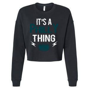 IT'S A PHILLY THING It's A Philadelphia Thing Fan Cropped Pullover Crew