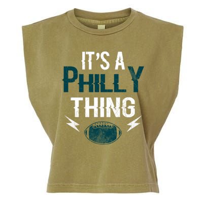 IT'S A PHILLY THING It's A Philadelphia Thing Fan Garment-Dyed Women's Muscle Tee