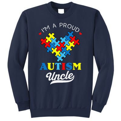 I'm A Proud Autism Uncle Autism Awareness Autistic Nephew Sweatshirt