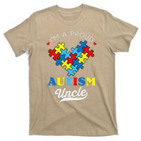 I'm A Proud Autism Uncle Autism Awareness Autistic Nephew T-Shirt