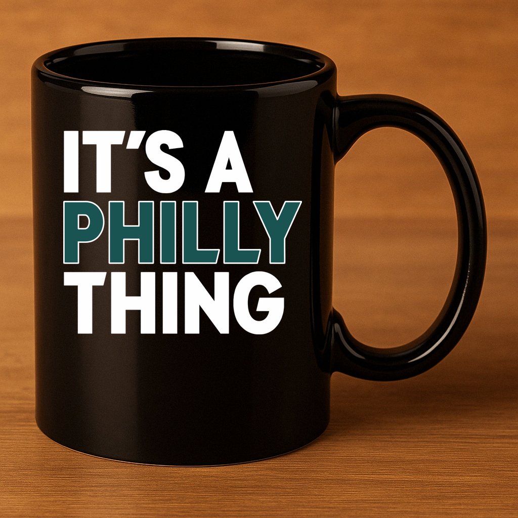 It's A Philly Thing Philadelphia Football Fan 11oz C Handle Ceramic Mug