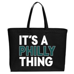 It's A Philly Thing Philadelphia Football Fan Cotton Canvas Jumbo Tote