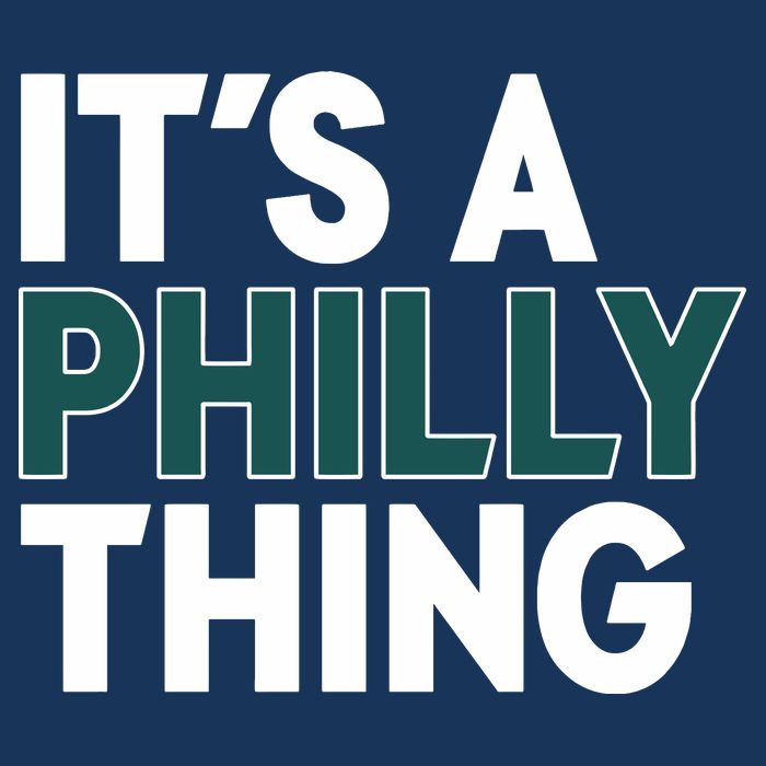 It's A Philly Thing Philadelphia Football Fan Drawstring Bag